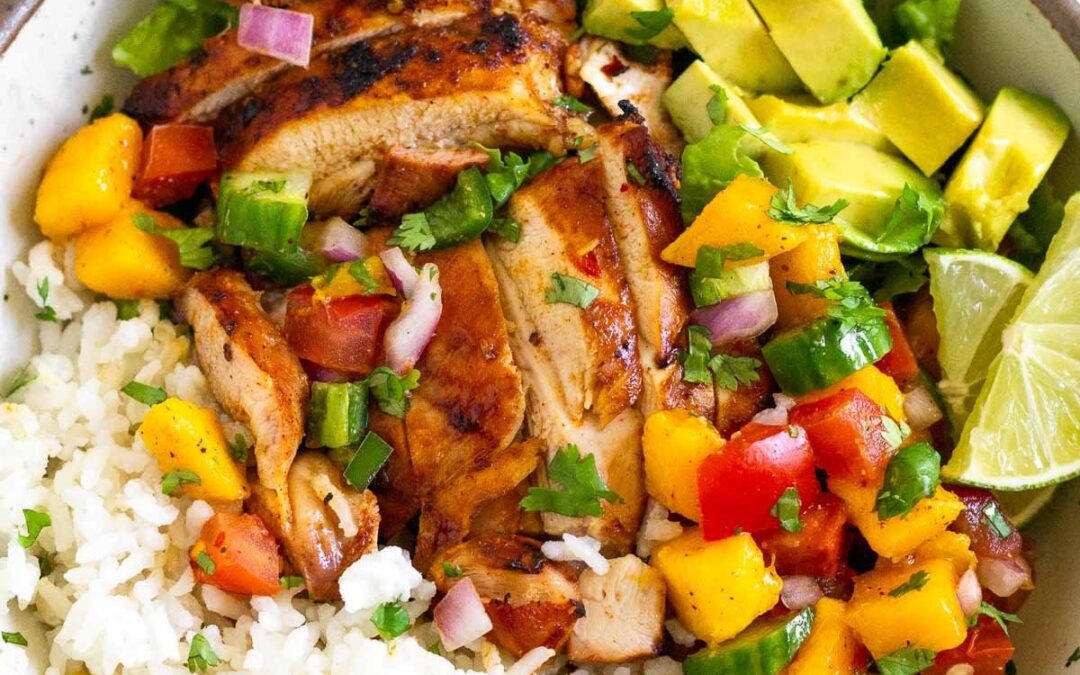 Savory BBQ Chicken Bowls: A Quick and Healthy Meal