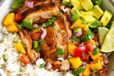 Savory BBQ Chicken Bowls: A Quick and Healthy Meal