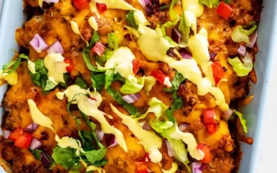 Bacon Cheeseburger Hot Dish: A Quick and Easy Comfort Food