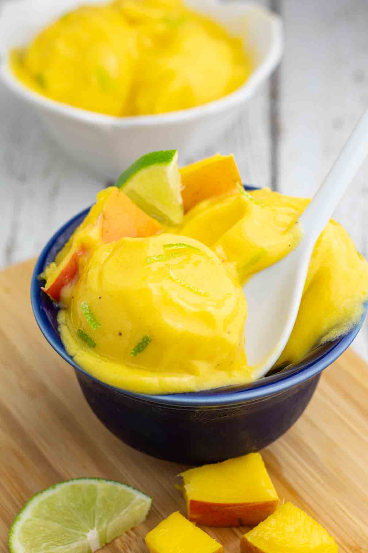 Mango Lime Ice Cream 3