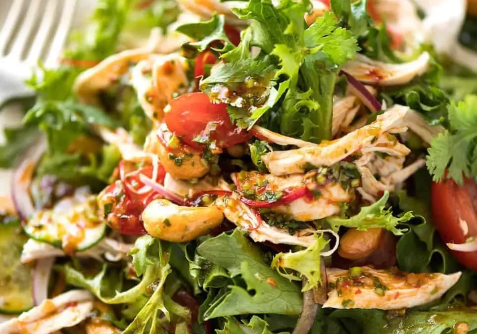 Crispy Thai Chicken Salad: The Most Amazing Salad Ever