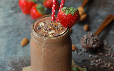 Healthy & Delicious: Our Protein-Packed Chocolate Strawberry Smoothie