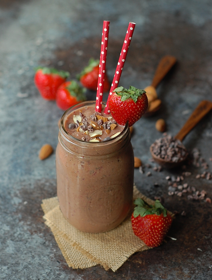 chocolate strawberry smoothie 3 chocolate strawberry smoothie