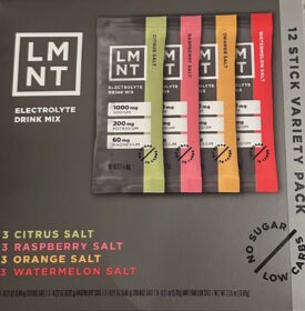 LMNT electrolyte drinks